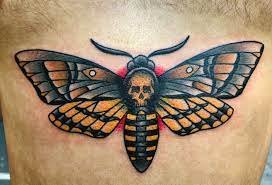 Death Head Moth Tattoo Meanings and Ideas