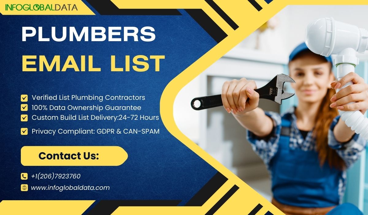 Plumbers Email List

